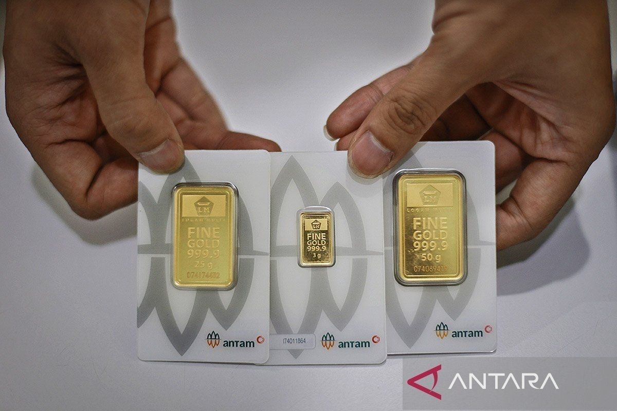 Harga emas Antam hari ini turun tipis - ANTARA News Kepulauan Riau ...