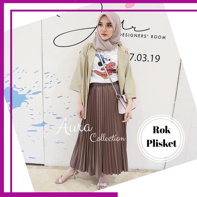 Viral 8 Ootd Rok Plisket Milo Paling Dicari - Ide Outfit Kece