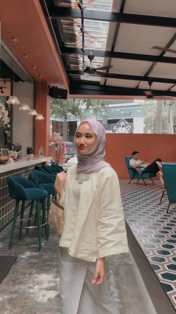 pashmina ootd | Pakaian sederhana, Pakaian fashion, Gaya kasual wanita