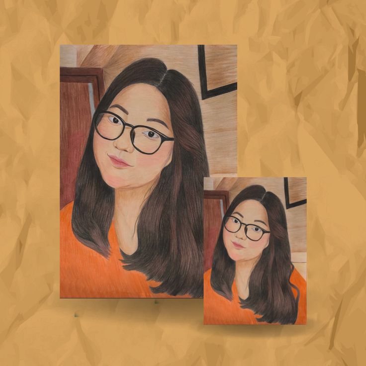 Gambar potret diri | Gambar potret, Gambar, Potret diri