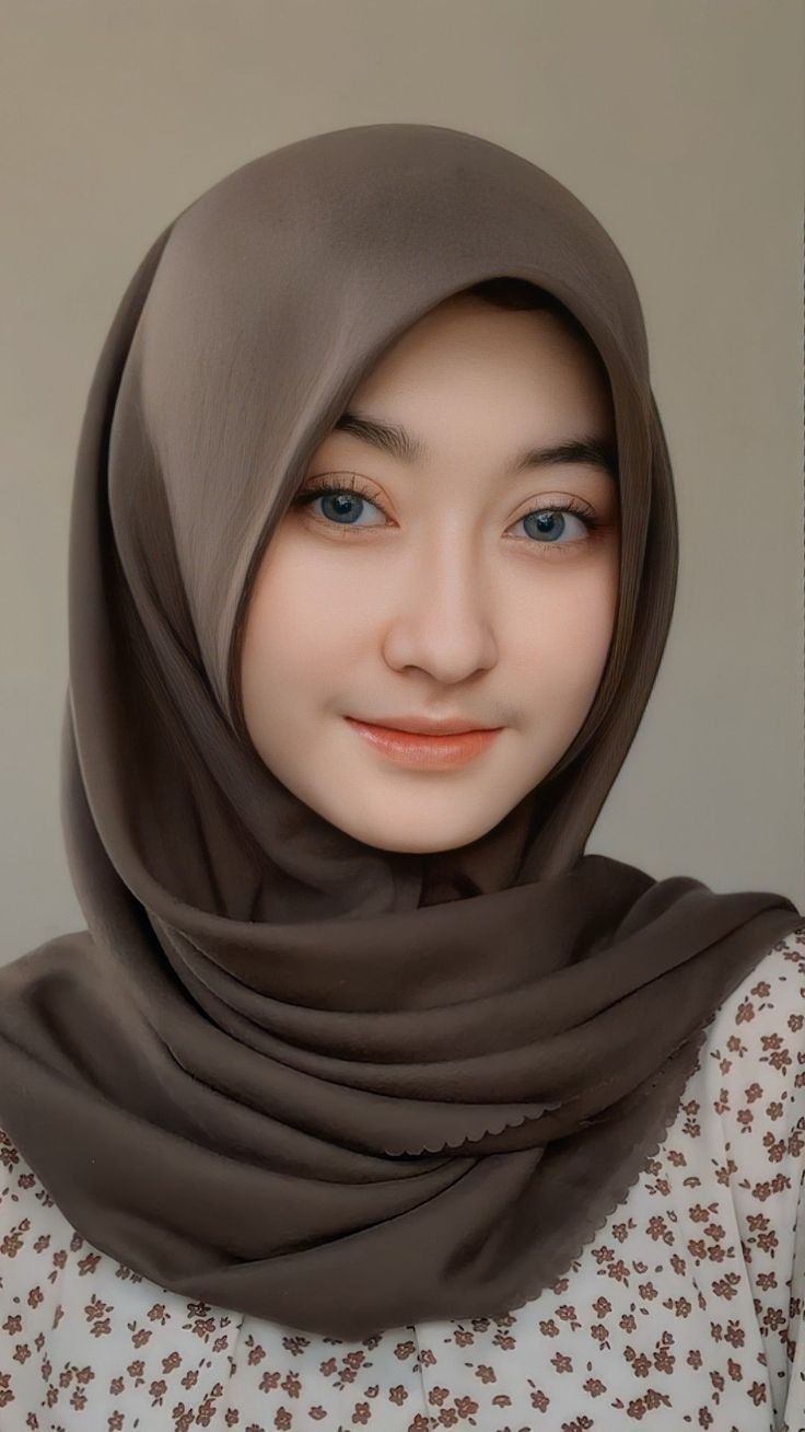 Hijab style simple | Sidsityy hijab, Green eye hijabi