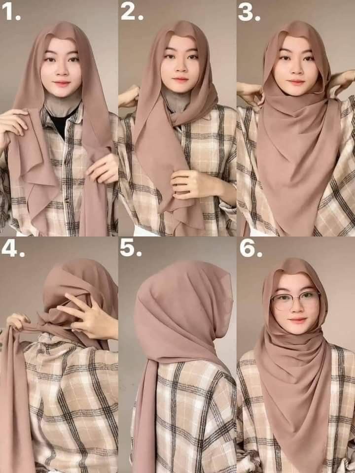 Tutorial gaya rambut | Inspirasi gaya, Tutorial jilbab, Model pakaian ...