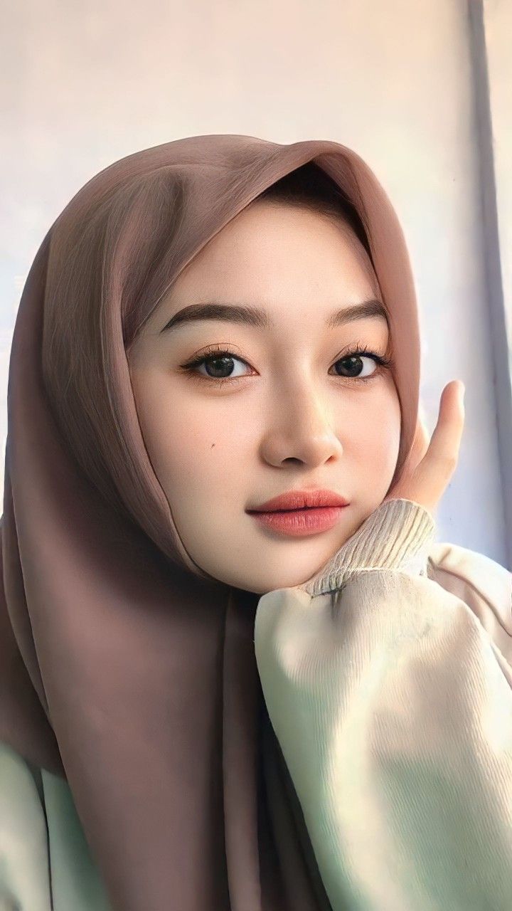 Pap cewe aesthetic | Ootd gamis, Wanita muslimah, Gaya rambut cantik