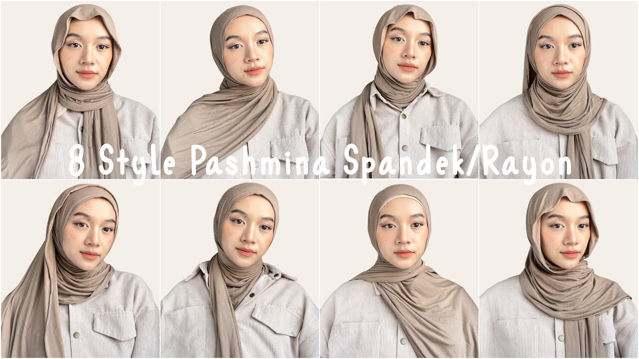 Tutorial Pakai Pashmina Panduan Lengkap untuk Tampilan Modis dan Elegan ...