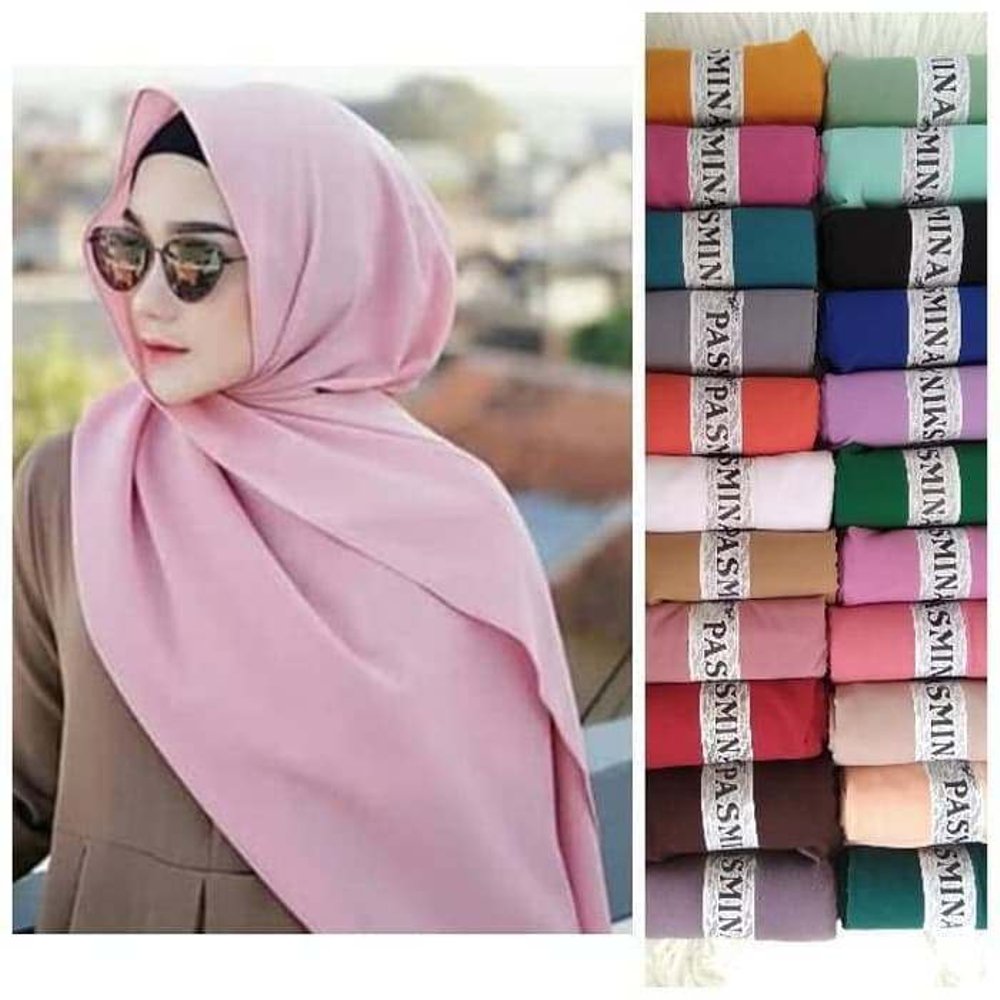 41+ Macam Macam Warna Hijab Pashmina